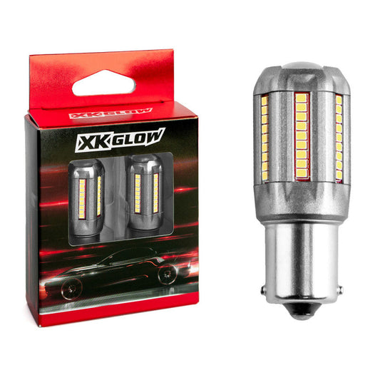 XK Glow 2pc Amber 1156 Auto Bulb