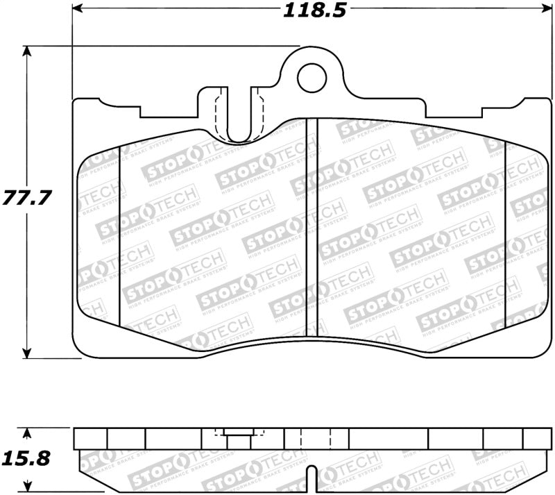 StopTech Street Brake Pads