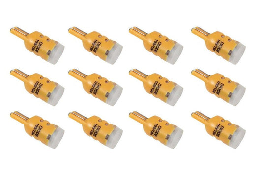 Diode Dynamics 194 LED Bulb HP5 LED - Amber Set of 12