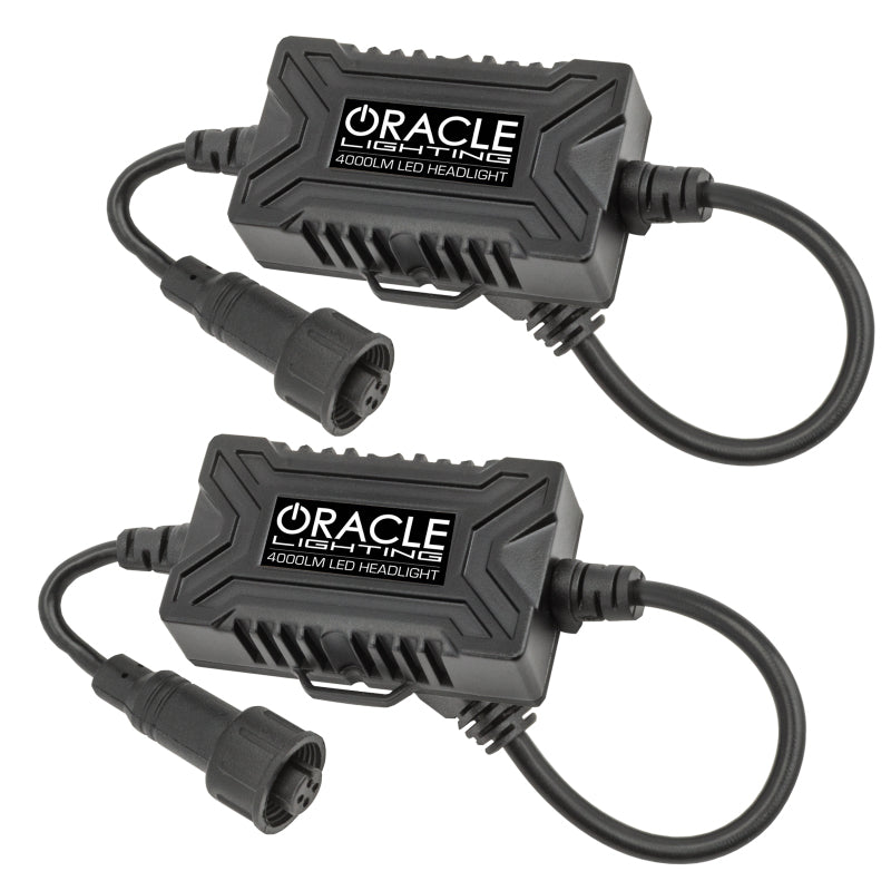 Oracle 9004 4000 Lumen LED Headlight Bulbs (Pair) - 6000K NO RETURNS