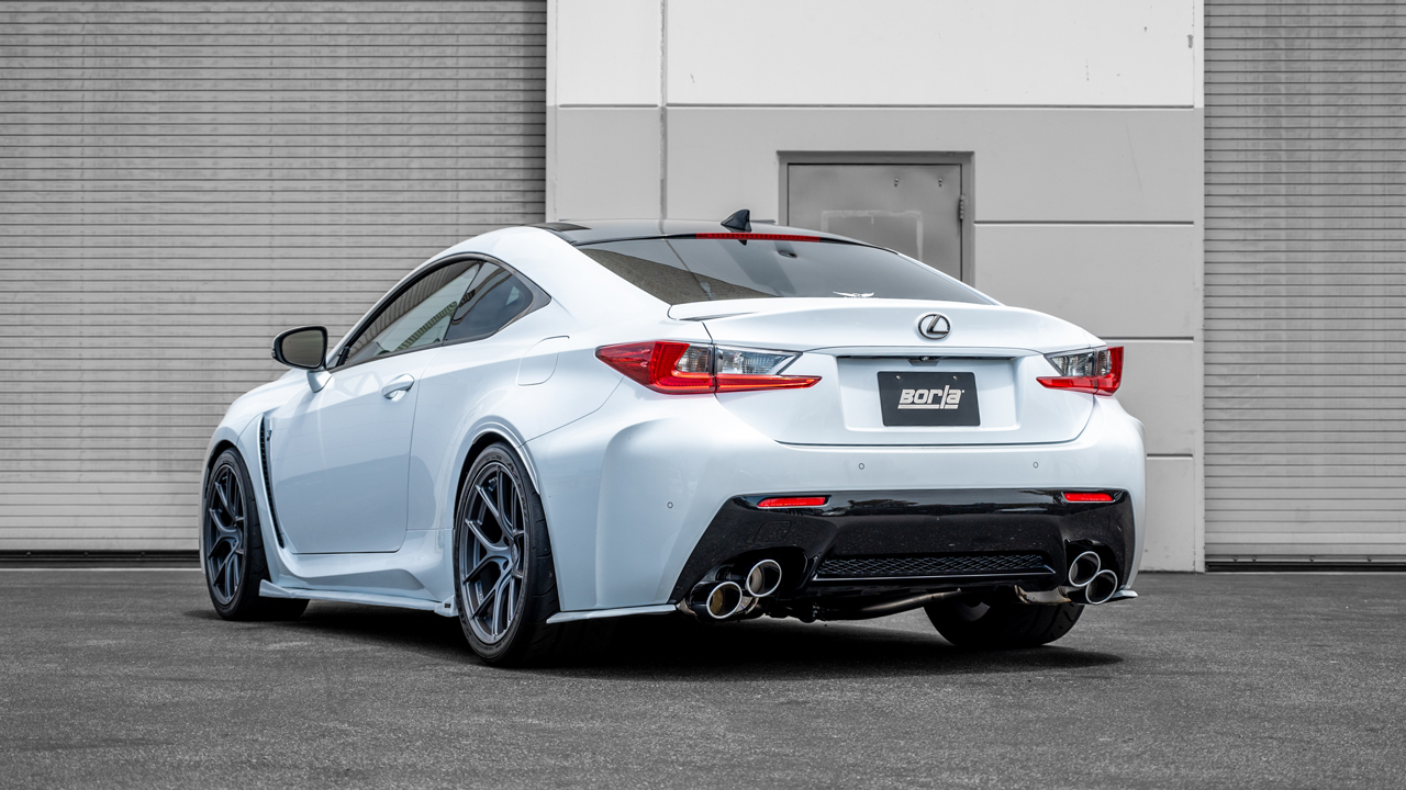 Borla IS500 F Sport / RCF Type S Axleback Exhaust Systems