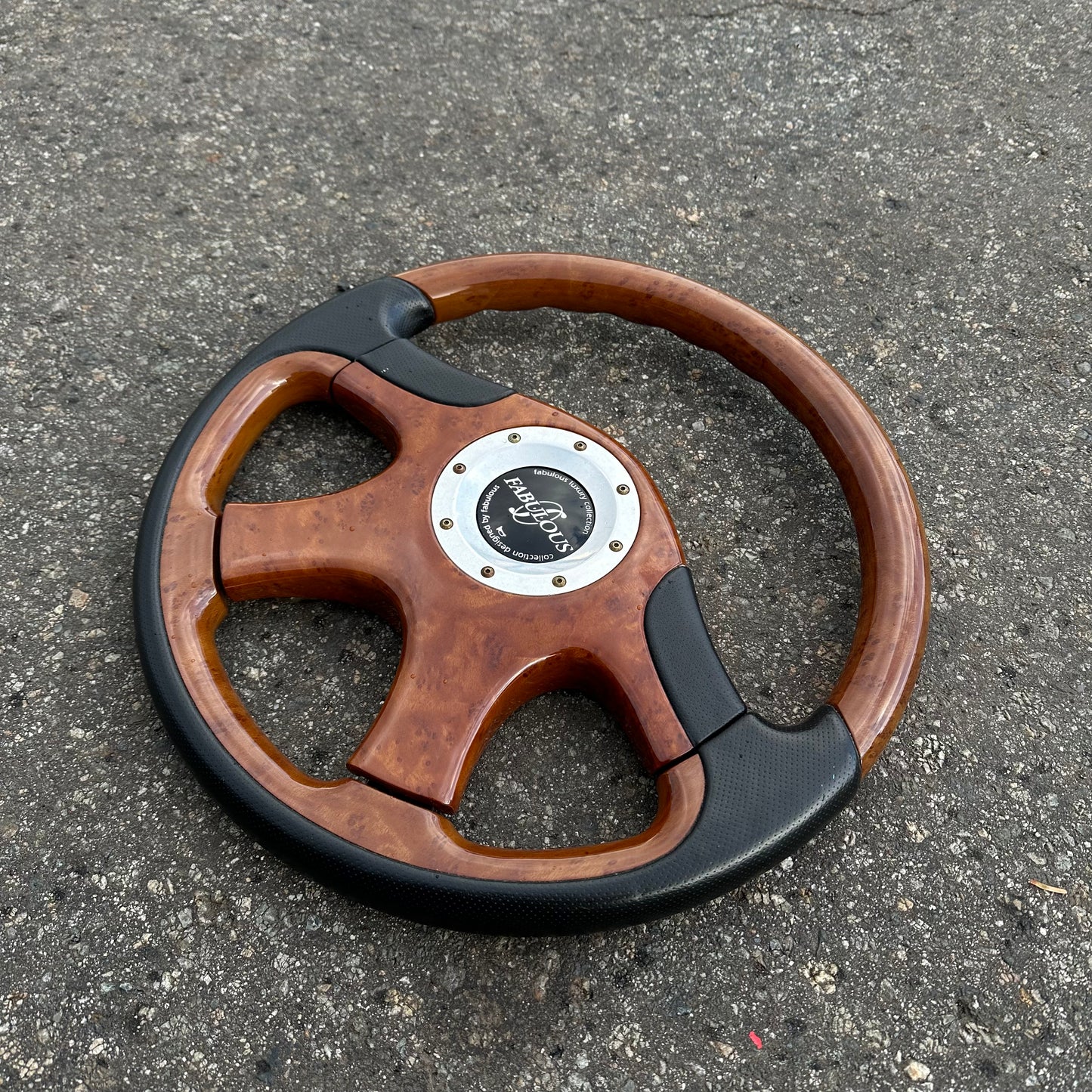 Fabulous Wood Grain Steering Wheel