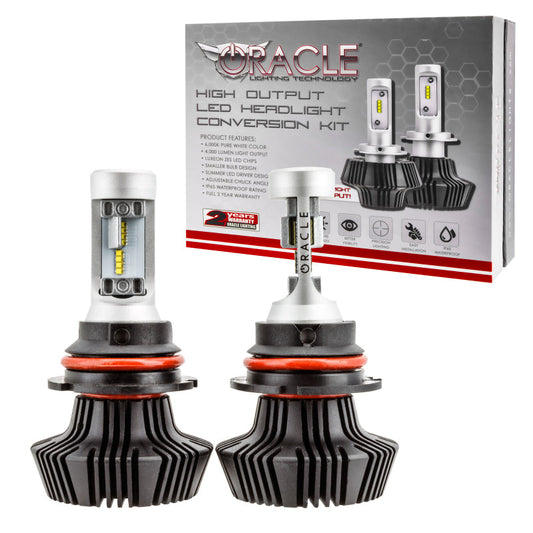 Oracle 9004 4000 Lumen LED Headlight Bulbs (Pair) - 6000K NO RETURNS